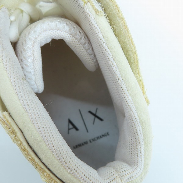実際に弊社で買取させて頂いたARMANI EXCHANGE/アルマーニエクスチェンジ ハイカットスニーカー 6.5の画像 4枚目