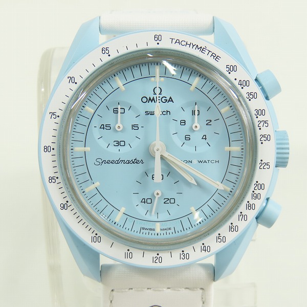 実際に弊社で買取させて頂いたOMEGA×SWATCH/オメガ×スウォッチ スピードマスター MISSION TO URANUS 腕時計 SO33L100