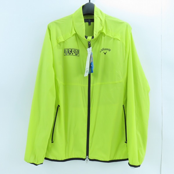 実際に弊社で買取させて頂いた【未使用】Callaway/キャロウェイ ゴルフウェア ストレッチ フルジップブルゾン 241-1115500/L
