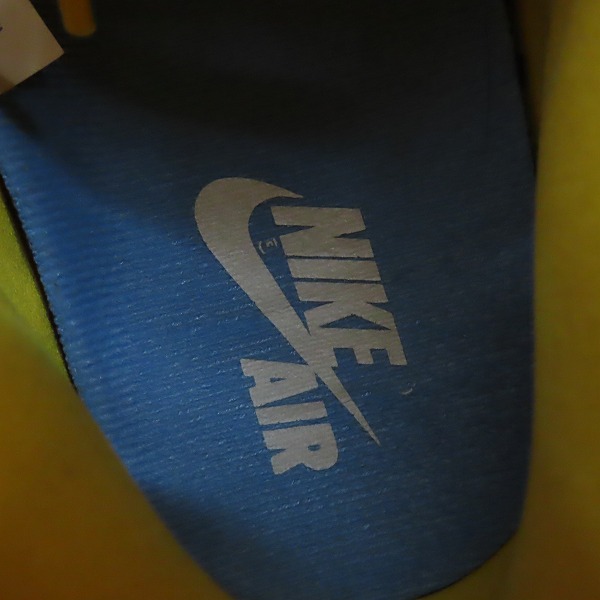 実際に弊社で買取させて頂いたNIKE/ナイキ WMNS AIR JORDAN 1 RETRO HIGH OG REVERSE LANEY/エアジョーダン1 リバースレイニー FD2596-700/27の画像 6枚目