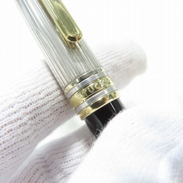 実際に弊社で買取させて頂いたMONTBLANC/モンブラン MEISTERSTUCK/マイスターシュテュック ソリテール ドゥエ 1641 Ag925/シルバー925 ボールペンの画像 4枚目