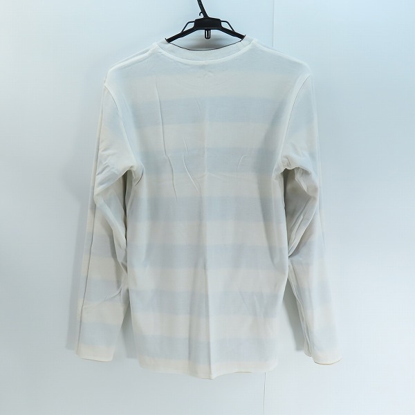 実際に弊社で買取させて頂いたA BATHING APE/アベイシングエイプ リバーシブル ボーダー 長袖tシャツ Mの画像 3枚目