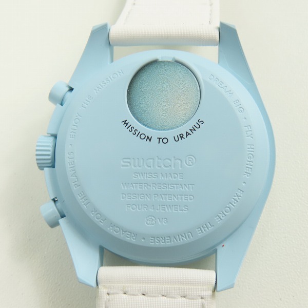 実際に弊社で買取させて頂いたOMEGA×SWATCH/オメガ×スウォッチ スピードマスター MISSION TO URANUS 腕時計 SO33L100の画像 3枚目