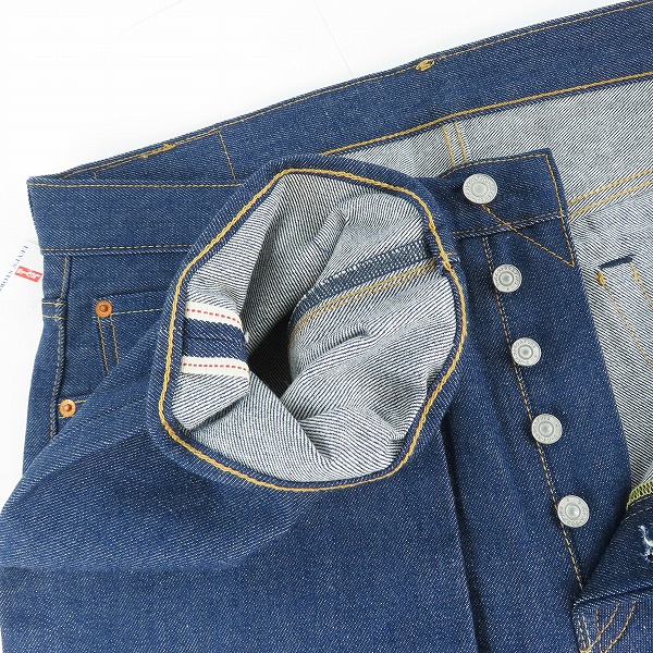 実際に弊社で買取させて頂いた【未使用】Levi's/リーバイス 501 150周年 802本限定 カタカナ/JAPANモデル デニムパンツ/ジーンズ/33×34の画像 2枚目