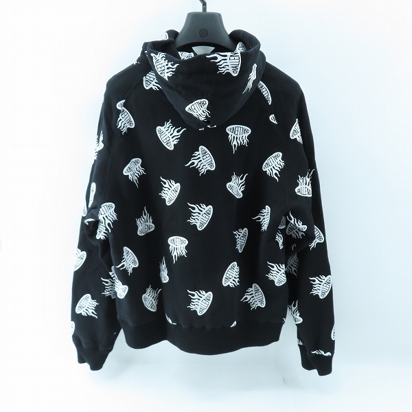 実際に弊社で買取させて頂いたCHALLENGER/チャレンジャー  FIREBALL HOODIE/ファイヤーボール フーディ/パーカー CLG-SW 022-002/Sの画像 1枚目