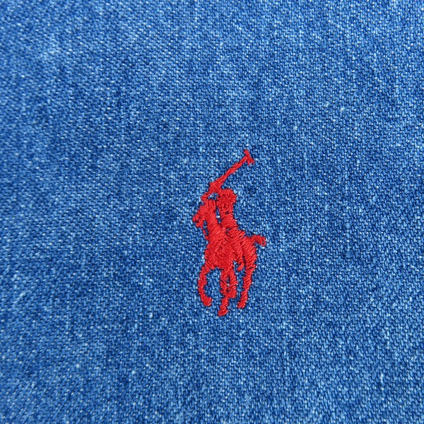 実際に弊社で買取させて頂いたPOLO RALPH LAUREN COUNTRY/ポロラルフローレンカントリー ヴィンテージ デニムシャツ/M の画像 5枚目