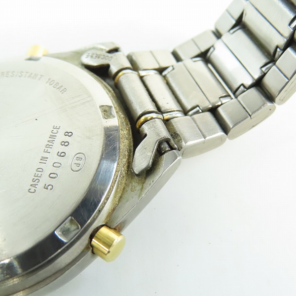 実際に弊社で買取させて頂いたSEIKO/セイコー スピリット クロノグラフ チタニウム 7T32-6000【動作未確認】の画像 6枚目