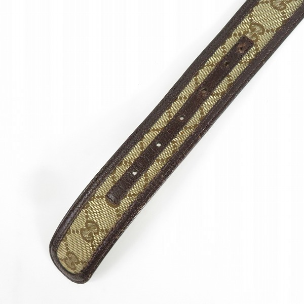 実際に弊社で買取させて頂いたGUCCI/グッチ インターロッキングG ベルト 114876の画像 3枚目