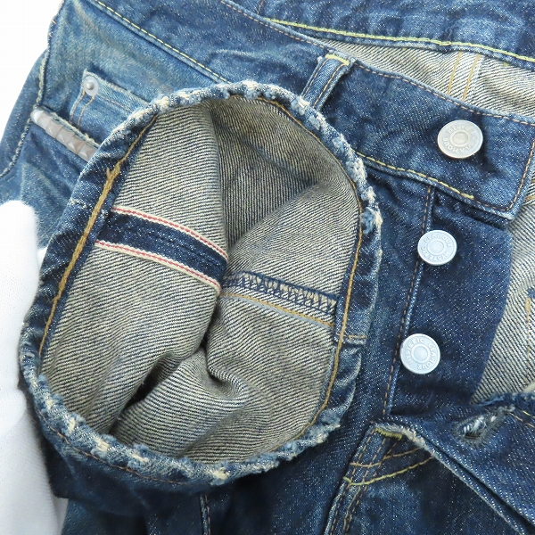 実際に弊社で買取させて頂いたHYSTERIC GLAMOUR×野口強/ヒステリックグラマー×ノグチツヨシ REAL WRINKLE CLASH加工/スタッズ 0204AP10/30の画像 5枚目