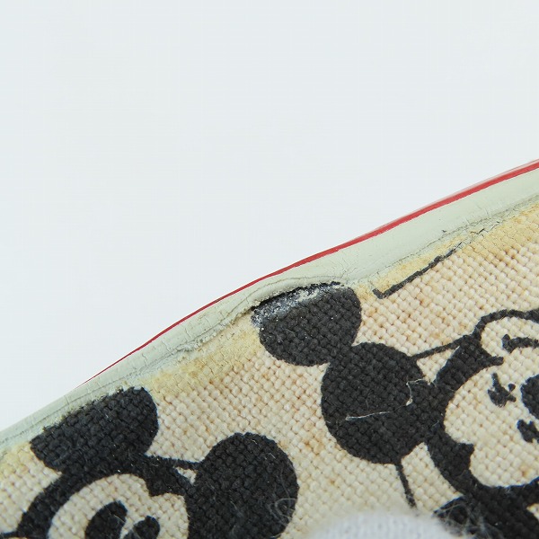 実際に弊社で買取させて頂いたVANS x DISNEY/バンズ × ディッキーズ MICKEY/ミッキーマウス USA製/ヴィンテージ スニーカー 7の画像 9枚目