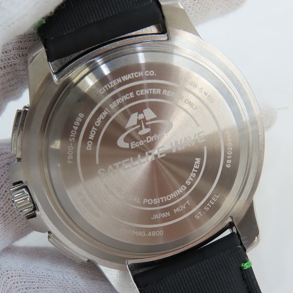 実際に弊社で買取させて頂いたCITIZEN/シチズン PROMASTER/プロマスター サテライトウェーブ/GPSソーラー/エコドライブ CC9030-00E/F900-S104998の画像 3枚目