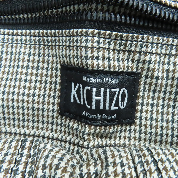 実際に弊社で買取させて頂いたKICHIZO by Porter Classic for A.P.C./キチゾーバイポータークラシックフォーアーペーセー ヘルメットバッグの画像 5枚目