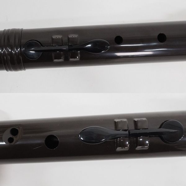 実際に弊社で買取させて頂いたYAMAHA/ヤマハ YRB-302B II ABS樹脂製 バロック式 バスリコーダーソフトケース付の画像 4枚目