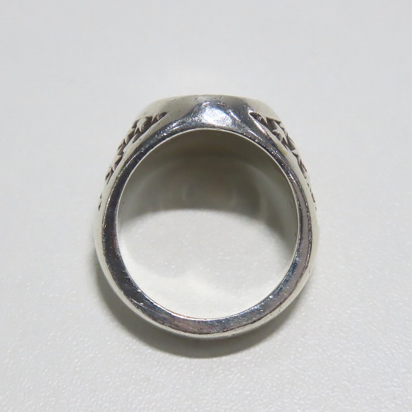 実際に弊社で買取させて頂いたCHROME HEARTS×MATTY BOY/クロムハーツ×マッティボーイ SPEC RING/スペック リング 21-22号の画像 5枚目