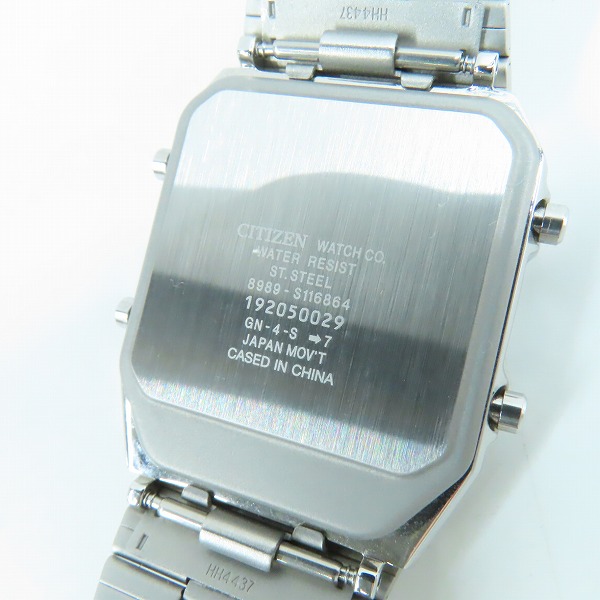 実際に弊社で買取させて頂いたCITIZEN/シチズン ANA-DIGI TEMP/アナデジテンプ 腕時計 JG2101-78E/8989-S116864の画像 4枚目