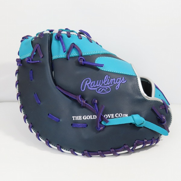 実際に弊社で買取させて頂いたRawlings/ローリングス 軟式 ファーストミット 一塁手用 ハイパーテックカラーシンク GR4HTCM53 グローブ/グラブの画像 1枚目