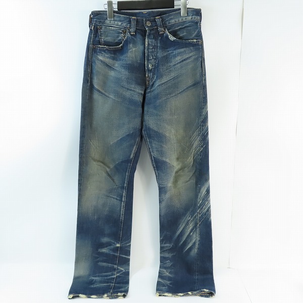 実際に弊社で買取させて頂いたLevi's/リーバイス 501XX 1937 復刻 37501 日本製 シンチバック デニム J19598-0704/W32