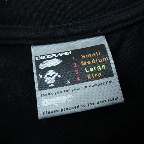 実際に弊社で買取させて頂いたA BATHING APE/アベイシングエイプ 初期タグ BAPE CUTS Tシャツ Lの画像 2枚目