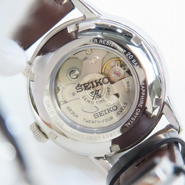 実際に弊社で買取させて頂いたSEIKO/セイコー Prospex/プロスペックス アルピニスト 自動巻き腕時計 SBDC149/6R35-01M0の画像 4枚目