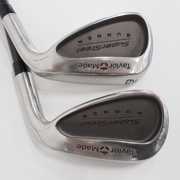 実際に弊社で買取させて頂いたTaylorMade/テーラーメイド BURNER Super Steel/バーナー スーパースチール アイアン#3～9,P,A,Sw 10本セット FLEX:Rの画像 5枚目
