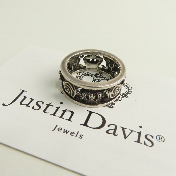 実際に弊社で買取させて頂いた【ギャラ付】Justin Davis/ジャスティンデイビス MY LOVE RING/マイラブ リング SRJ210 22-23号