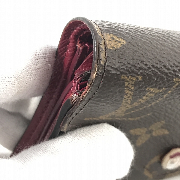 実際に弊社で買取させて頂いたLOUIS VUITTON/ルイヴィトン モノグラム ポルトフォイユ ヴィクトリーヌ 三つ折り財布 M41938 の画像 9枚目
