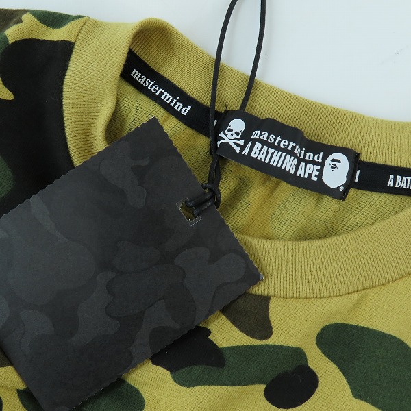 実際に弊社で買取させて頂いた【未使用】A BATHING APE×mastermind JAPAN/エイプ×マスターマインドジャパン キッズ 1ST CAMO POCKET TEE/Tシャツ/140の画像 2枚目