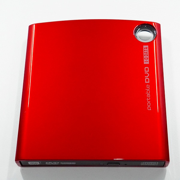実際に弊社で買取させて頂いたIO DATA/アイ・オー・データ DVRP-U8CR バスパワー対応 ポータブルDVDドライブ 動作確認済みの画像 1枚目