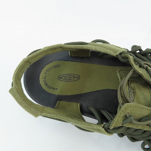 実際に弊社で買取させて頂いたKEEN/キーン Men's UNEEK ユニーク サンダル 1023381 28.0 の画像 4枚目