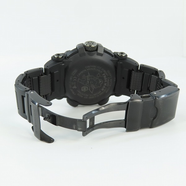 実際に弊社で買取させて頂いたG-SHOCK/Gショック FROGMAN/フロッグマン Bluetooth ソーラー電波時計 GWF-A1000XC-1AJFの画像 4枚目