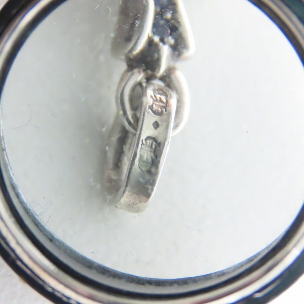 実際に弊社で買取させて頂いたCHROME HEARTS/クロムハーツ CRS BBYFAT SAPH/CHクロスベビーファット チャームｗ/サファイアの画像 6枚目