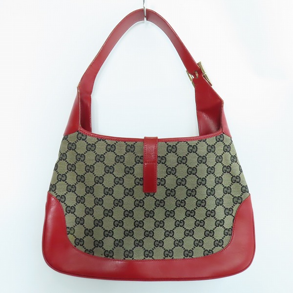 実際に弊社で買取させて頂いたGUCCI/グッチ ジャッキーライン ワンショルダー/ハンドバッグ 001・3306 002058の画像 1枚目
