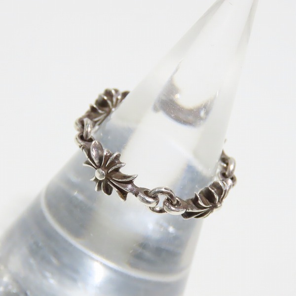 実際に弊社で買取させて頂いたCHROME HEARTS/クロムハーツ タイニーE CHプラス リング 4リンク 11.5号