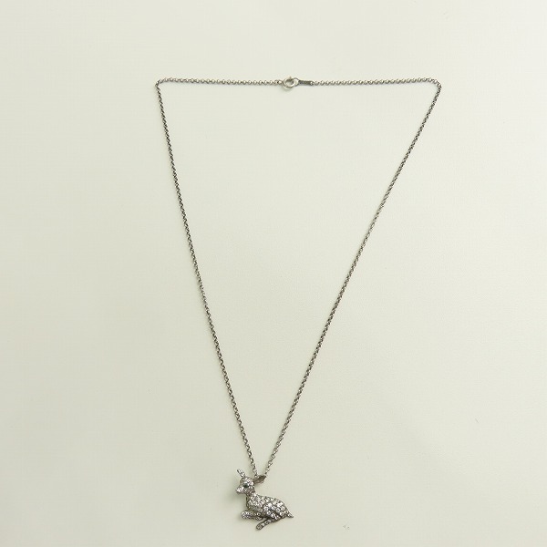 実際に弊社で買取させて頂いた【ギャラ付】ジャスティンデイビス×チャームカルト フォレストエンジェル ネックレスw/エメラルド/SNJ1003の画像 7枚目