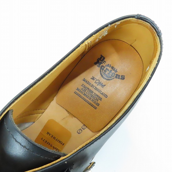 実際に弊社で買取させて頂いたDr.Martens/ドクターマーチン イングランド製 スチールトゥ シングルモンクストラップ AW006/9の画像 4枚目