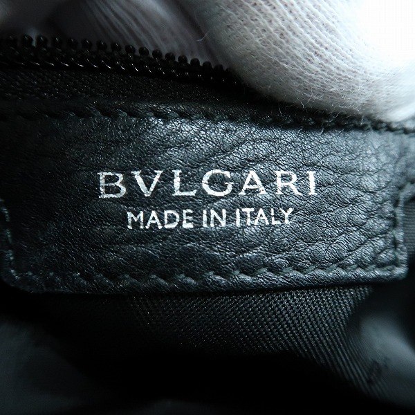 実際に弊社で買取させて頂いたBVLGARI/ブルガリ レザー ２WAY ビジネスバッグ/ブリーフケースの画像 4枚目