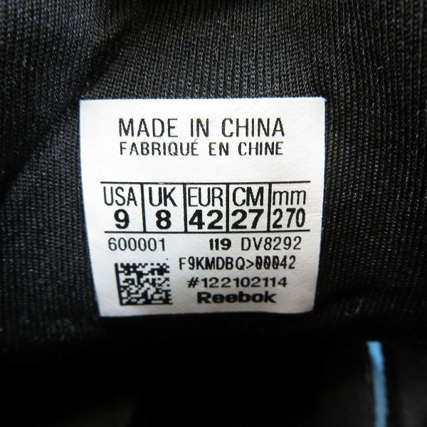 実際に弊社で買取させて頂いたReebok/リーボック INSTAPUMP FURY OG/インスタ ポンプ フューリー オリジナル DV8292 27の画像 5枚目