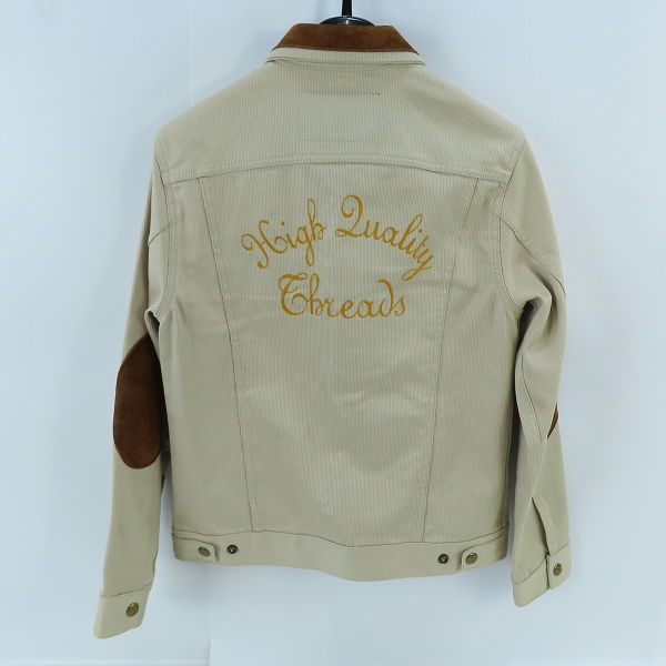 実際に弊社で買取させて頂いたCALEE/キャリー エルボーパッチ ワークジャケット/Mの画像 1枚目