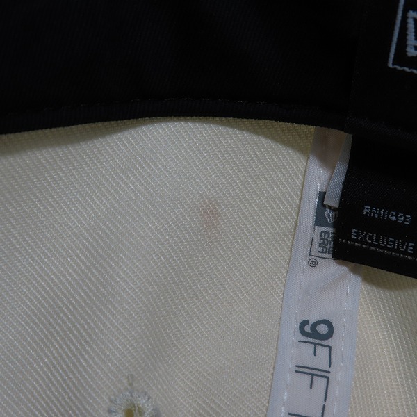 実際に弊社で買取させて頂いたF.C.R.B.×NEWERA/FCレアルブリストル×ニューエラ BRISTOL EMBLEM LOGO 6panel Cap キャップ クリーム系の画像 9枚目