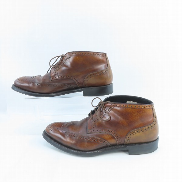 実際に弊社で買取させて頂いたREGAL/リーガル ウイングチップ チャッカ ブーツ 21ER/27.0の画像 3枚目