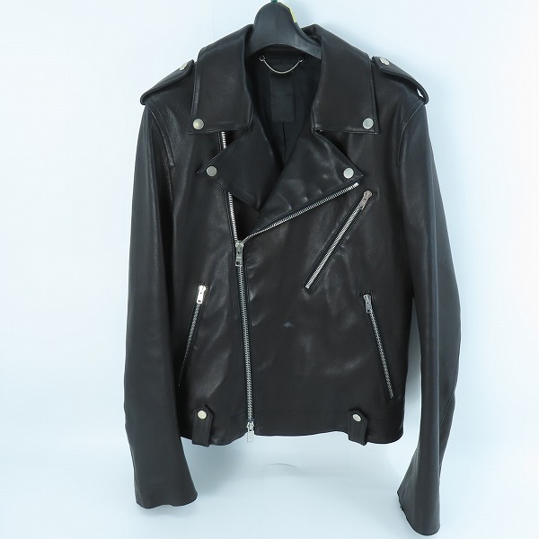 実際に弊社で買取させて頂いたGalaabenD/ガラアーベント 羊革 ダブル ライダース/L