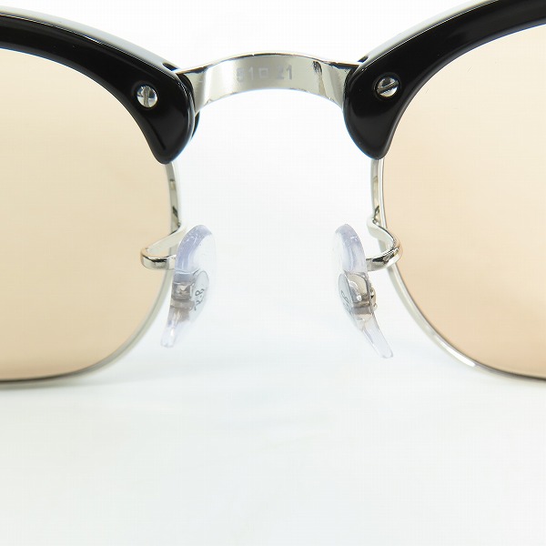 実際に弊社で買取させて頂いたRay-Ban/レイバン CLUB MASTER/クラブマスター サングラス/アイウェア RB3016 1354の画像 3枚目