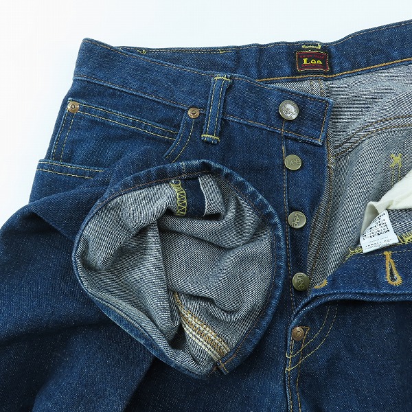 実際に弊社で買取させて頂いたLee/リー LOT 4101 ボタンフライ デニムパンツ/ジーンズ/31×33の画像 2枚目