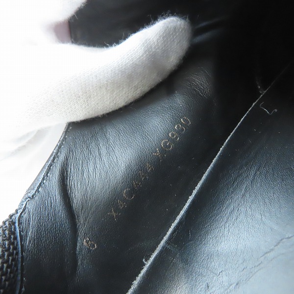 実際に弊社で買取させて頂いた(2)EMPORIO ARMANI/エンポリオ アルマーニ  ローカット スニーカー 総柄 X4C444/6の画像 5枚目