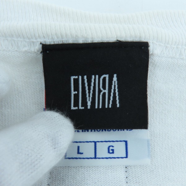 実際に弊社で買取させて頂いたELVIRA×CHAMPION/エルビラ×チャンピオン 額縁刺繍半袖Tシャツ/Lの画像 2枚目