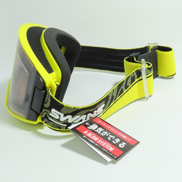 実際に弊社で買取させて頂いた【未使用】SWANS/スワンズ OUTBACK 調光ULTRAモデル ゴーグル OB-MDH-CU-LP の画像 1枚目
