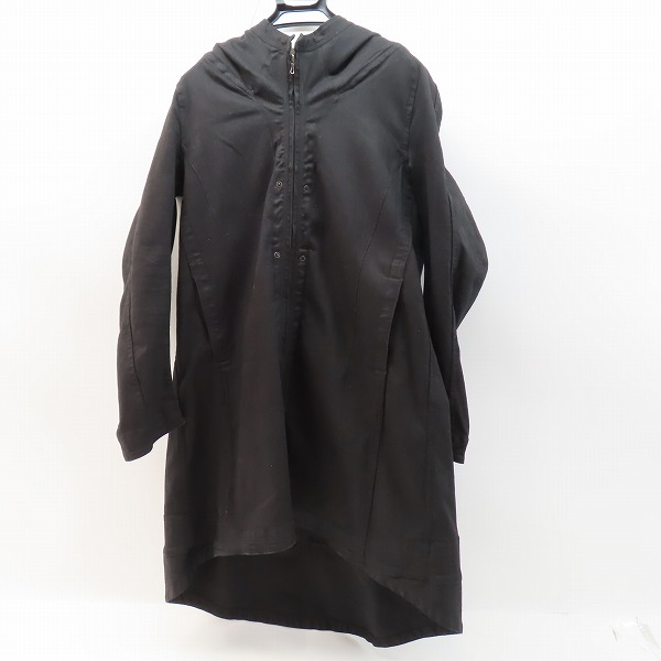 実際に弊社で買取させて頂いたJULIUS/ユリウス【21SS】フーデット デニム ロングコート 737COM5-BK/2