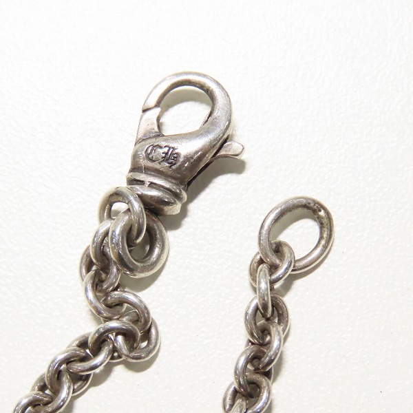 実際に弊社で買取させて頂いた【インボイス原本】CHROME HEARTS/クロムハーツ NEチェーン ネックレス 24インチの画像 2枚目