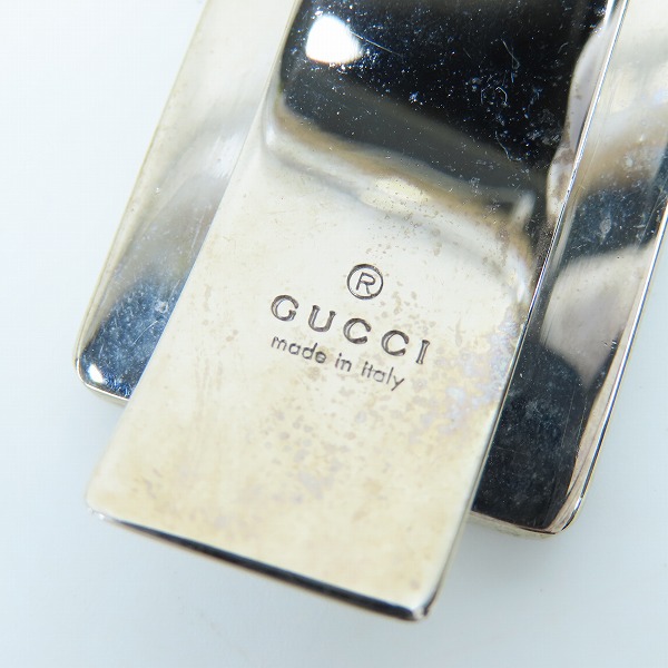 実際に弊社で買取させて頂いたGUCCI/グッチ オールド シェリーライン マネー クリップの画像 4枚目