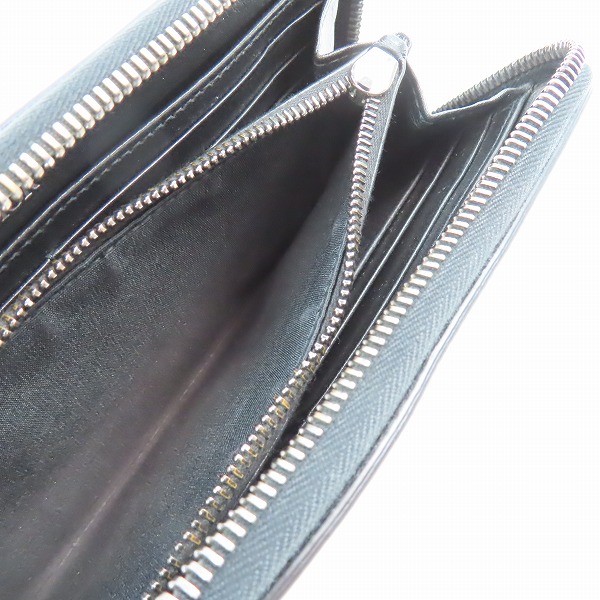 実際に弊社で買取させて頂いたChristian Dior/クリスチャンディオール cdロゴ ラウンドジップ長財布の画像 5枚目